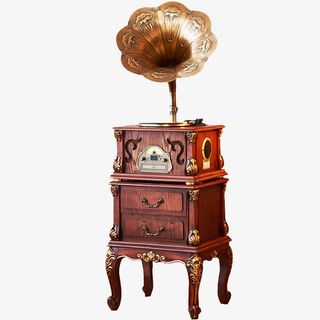 复古家具电子点唱机免抠