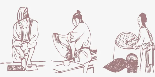 面点的制作过程免抠