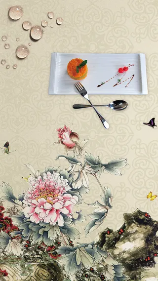 中国风刺绣高清