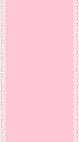 粉色纯色背景白色蕾丝边框H5背景素材高清
