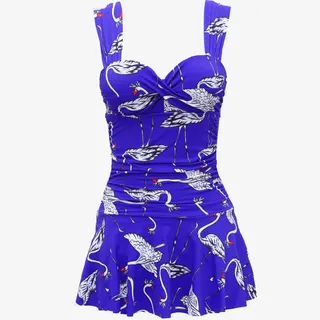 可爱印花性感连体衣免抠