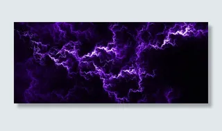 炫彩雷电闪光背景高清