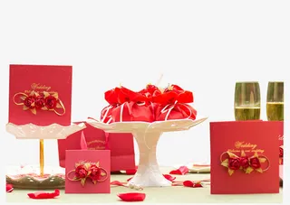 浪漫婚庆喜台免抠