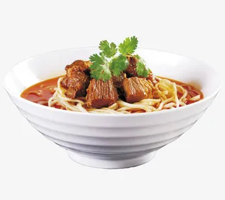 西红柿炖牛肉面汤免抠