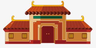 中国风建筑png免抠