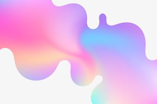 渐变色流动素材免抠
