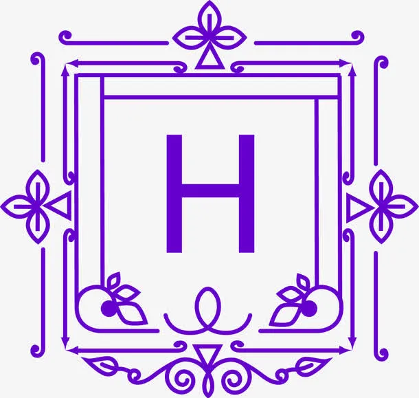 创意边框法式边框高清图免抠