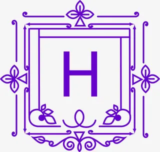 创意边框法式边框高清图免抠