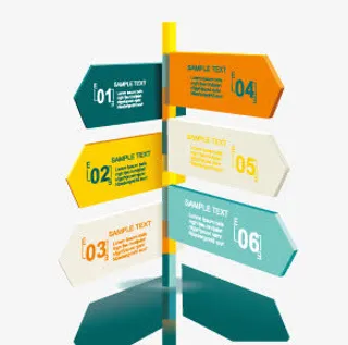 信息展示  矢量图 商务元素 ppt 数免抠