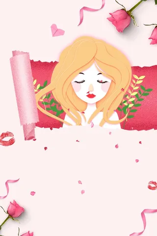 38妇女节魅力女神节促销海报高清