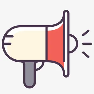 警报注意广播大声的MegaFo免抠