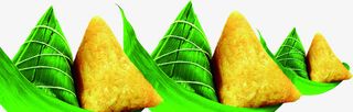 中式传统食物粽子免抠
