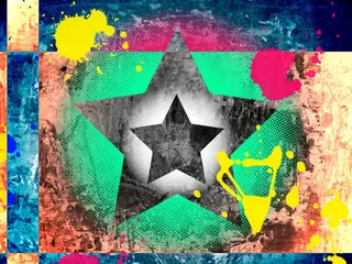 复古怀旧背景免抠