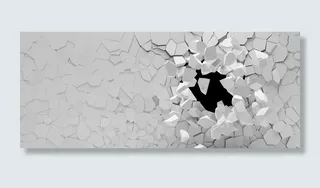 碎墙破洞纹理背景高清