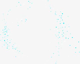 蓝色闪耀斑点免抠