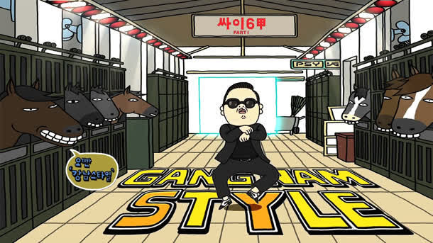 韩国明星鸟叔卡通风格素材免抠