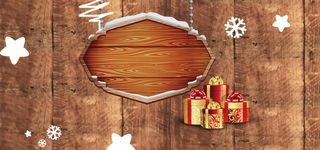 生活服务灰色背景简约风格海报banner高清