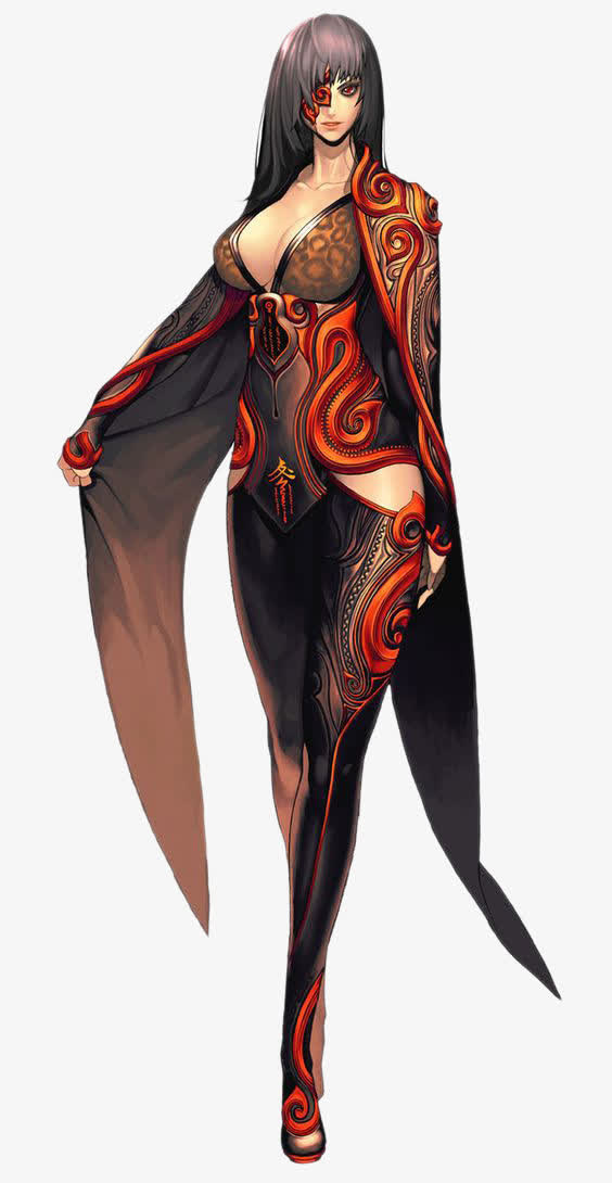 巫女免抠