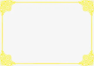 精美中国风花纹边框免抠