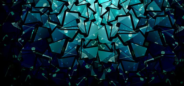 扁平几何背景高清