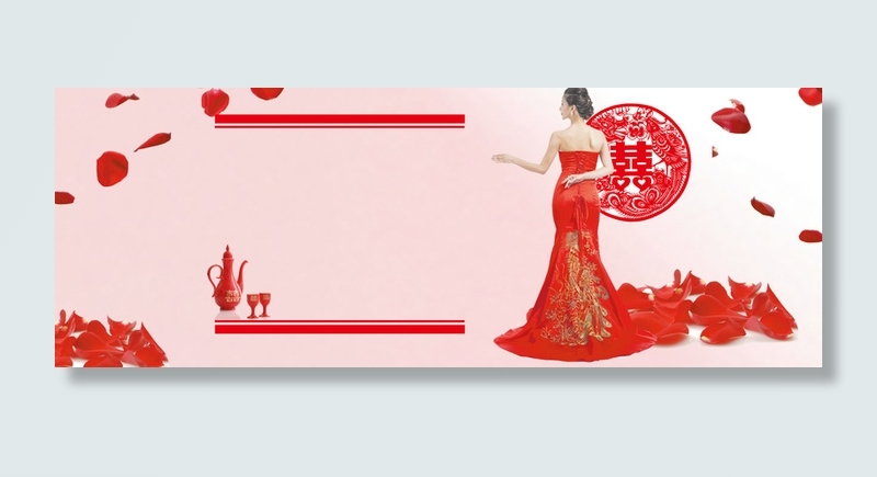 婚庆主题海报banner高清