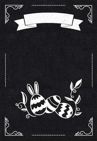 黑色简约手绘背景图高清