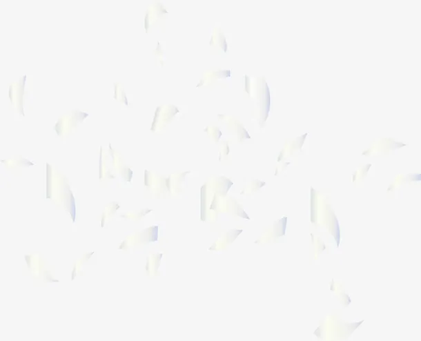 白色漂浮纸张免抠