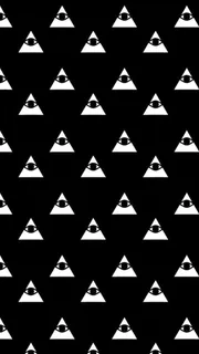 黑色简约眼睛纹理免抠