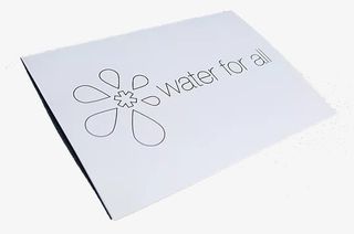 节约用水宣传册PNG免抠