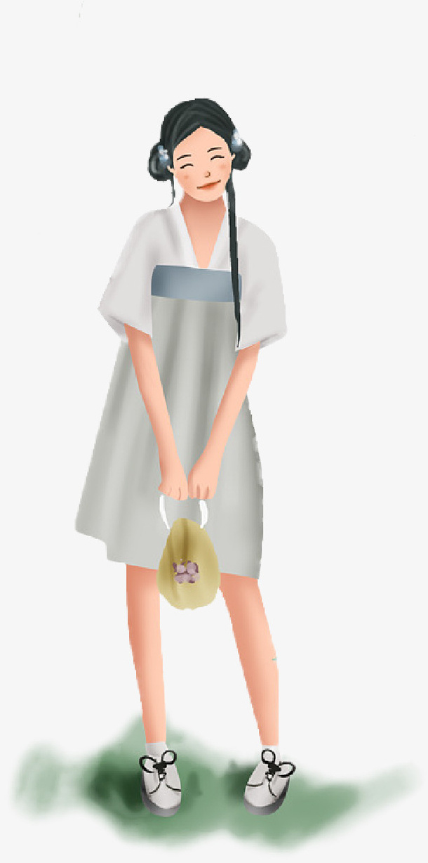 春天的少女时代免抠装饰动物元素