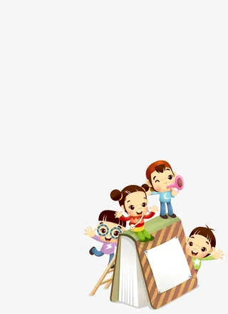 简历装饰卡通小人免抠图素材免抠