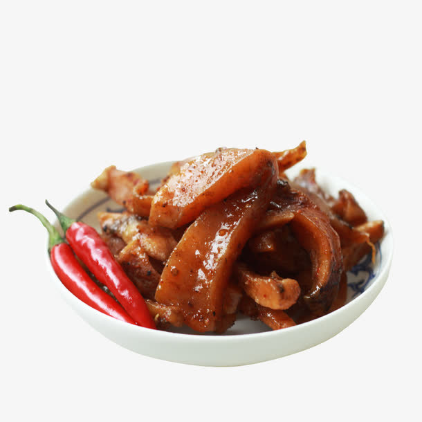 产品实物海参菜辣椒免抠