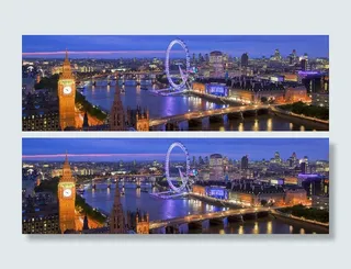 城市夜景海报图高清