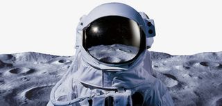 月球表面探秘免抠