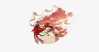 中秋节素材嫦娥奔月免抠