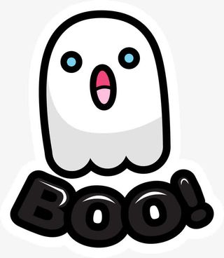 卡通可爱幽灵免抠