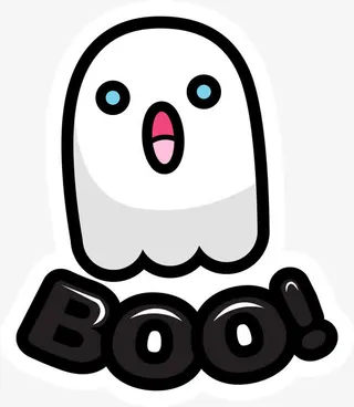 卡通可爱幽灵免抠