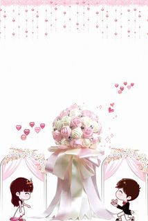 婚礼婚庆结婚海报背景素材高清