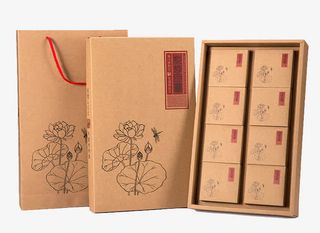 月饼礼盒手提袋免抠