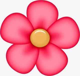 手绘花朵装饰免抠