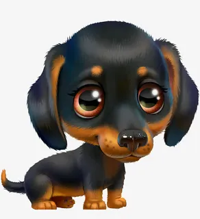 大耳朵的小狗免抠