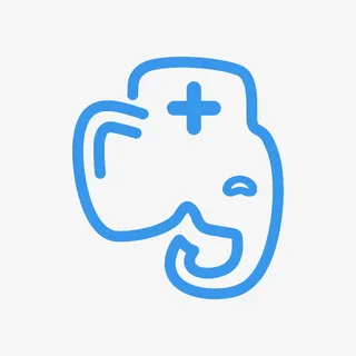 蓝色医院挂号图标免抠