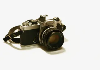 老式单反相机免抠