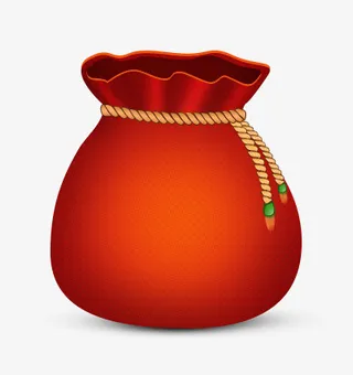 福袋素材海报素材 新年海报 装饰免抠