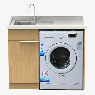 太空铝洗衣柜家具免抠