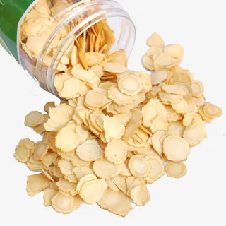 倒出的西洋参片免抠