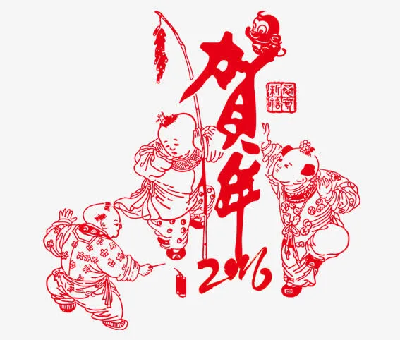 2016剪纸免抠