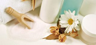 日系文艺清新淡色spa背景高清