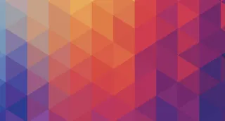多彩几何图形背景壁纸