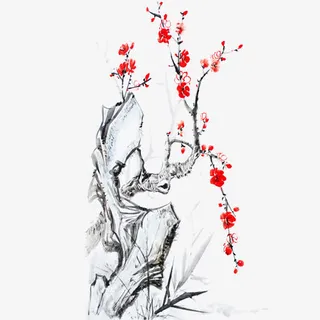 梅花免抠